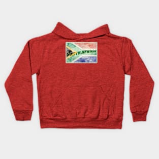 South Africa Vintage style retro souvenir Kids Hoodie